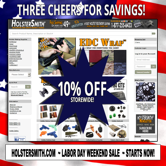 Labor Day Weekend Sale - Starts Now!