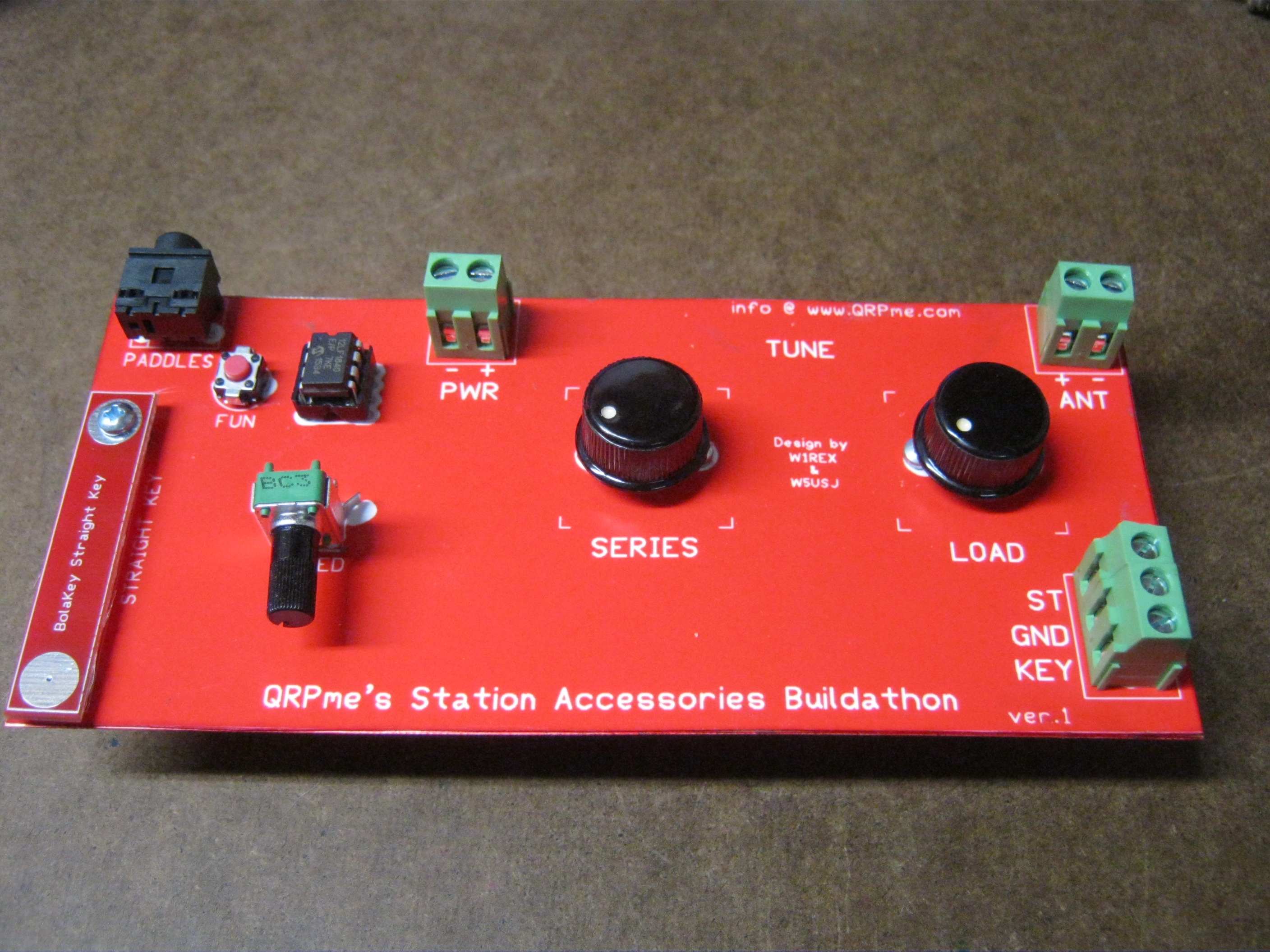 QRP me's Station Accessories Build-A-Thon