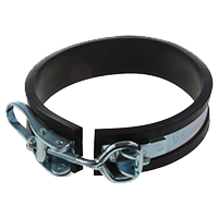 Obejma z gumowym kołnierzem - obraz