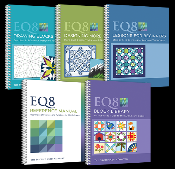 25% off EQ8 books! The EQ8 lesson books are like taking a class at home! With step-by-step, illustrated lessons, you'll learn so much and at your own pace. Check out the Block Library book for inspiration, it's perfect for planning your next project! EQ8 books are MUST HAVES for EQ8 users! Shop Now >>