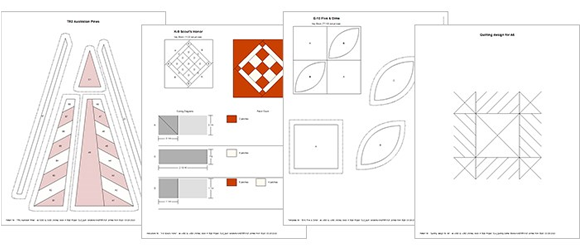 Print What You Need to Sew Print your own Dear Jane blocks in any size as templates, foundation patterns, or rotary-cutting charts. You can even print the blocks just as they appear in the Dear Jane book! 