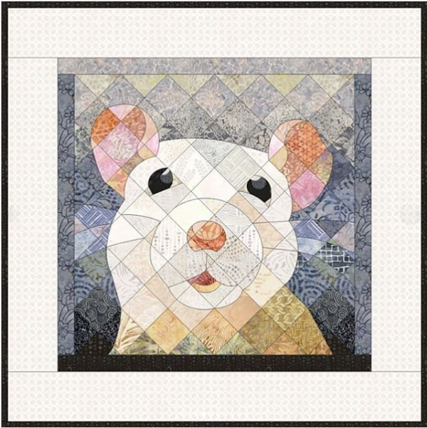 Christine Shearer How cute is that mouse?! If you like that little guy, you'll love the other designs EQ user Christine Shearer has created! See her Instagram page (@cmshea058) to see dogs, cats, birds, and more!