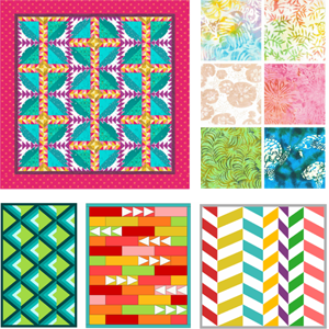 EQ Freebies Don't miss this month's free downloads, fabric giveaway, and lesson for EQ8! Project of the Month: Lovely Lady of the Lake Fabric of the Month: Island Vibes II by Linda J. Hahn from Banyan Batiks (and fabric giveaway!) Design & Discover lesson: Modern Quilts