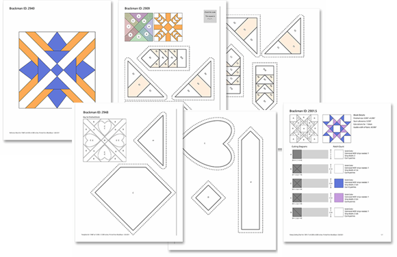 You're going to LOVE BlockBase+ software! Choose a block, print, then sew! In just a couple clicks, you can print rotary-cutting charts, templates, or foundation patterns for the 4,264 blocks in Barbara Brackman's Encyclopedia of Pieced Quilt Patterns book! Oh, and they can be in ANY SIZE you want! 