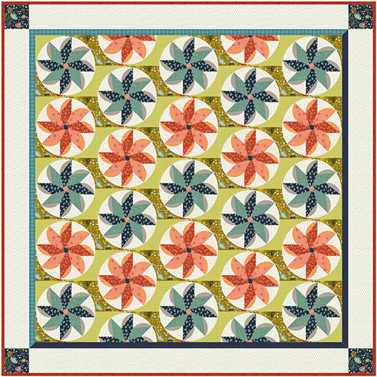 EQ8 Block Spotlight Each month we highlight a block from the EQ8 Block Library with a few design ideas. Take a look at the pretty quilt picture and you'll see this month's block, Star Dahlia. Show us what you design with that block! It can be as simple or as complex as you’d like. View Block Spotlight >